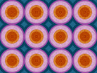 ANNA MARIA PARRY - Perennial Borders - Doily, Amber AMT138-82L