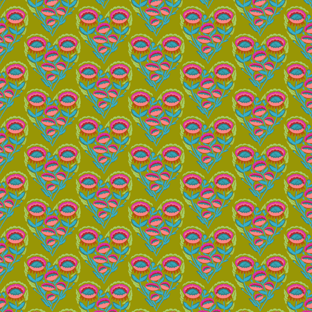 ANNA MARIA PARRY - Allegory - Pitterpat, Lichen SHIPPING DECEMBER 2025 AMT143-71L-1