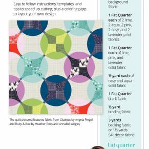 ANGELA PINGEL  DESIGNS  - Spotlight Quilt Pattern