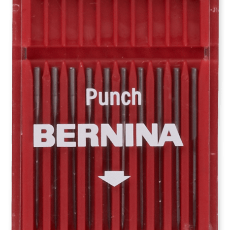 BERNINA CANADA  – NEEDLES – NEEDLE SET PUNCH TOOL, 10PCS