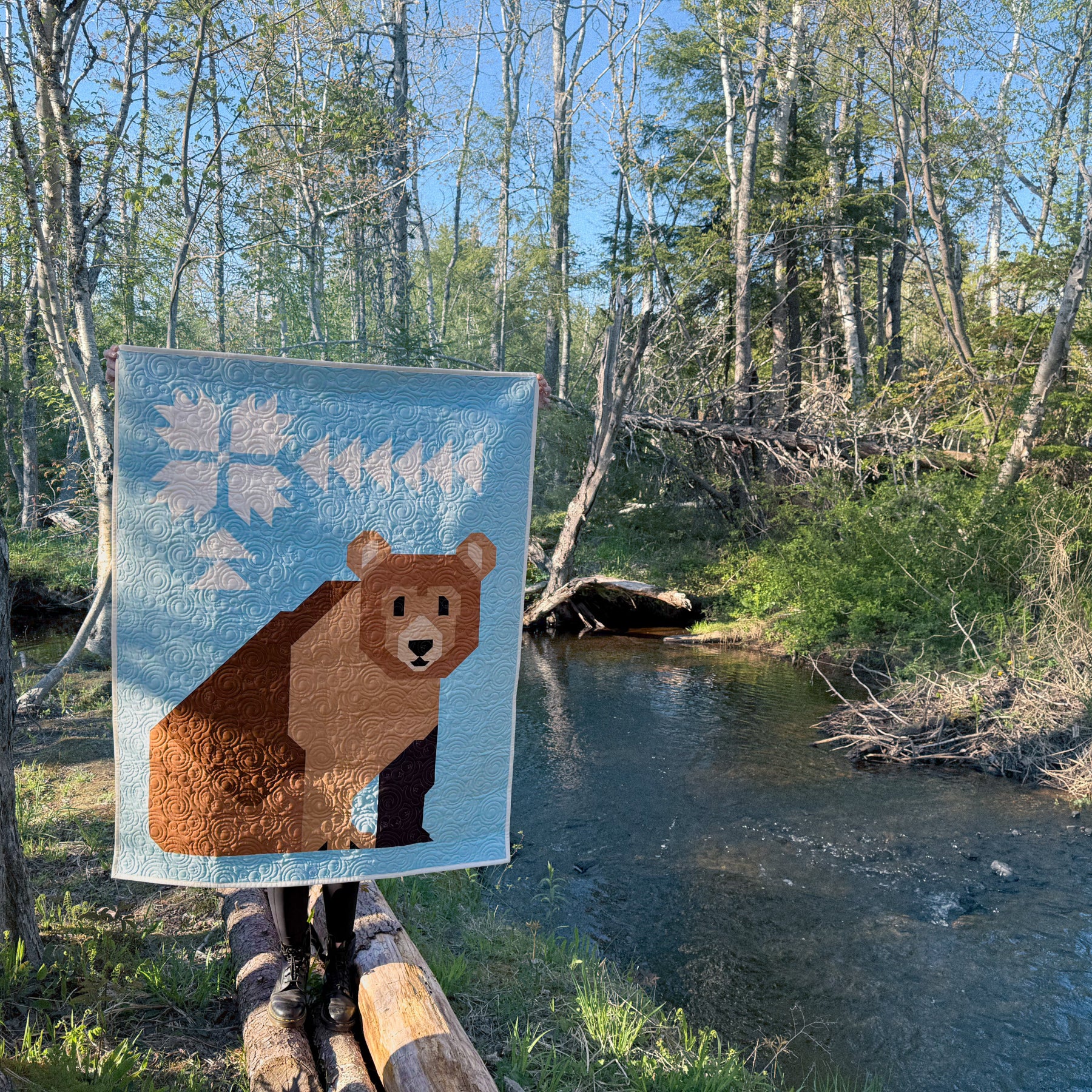 Art East Quilting Co - Bear-Wildered Pattern AEBW0325