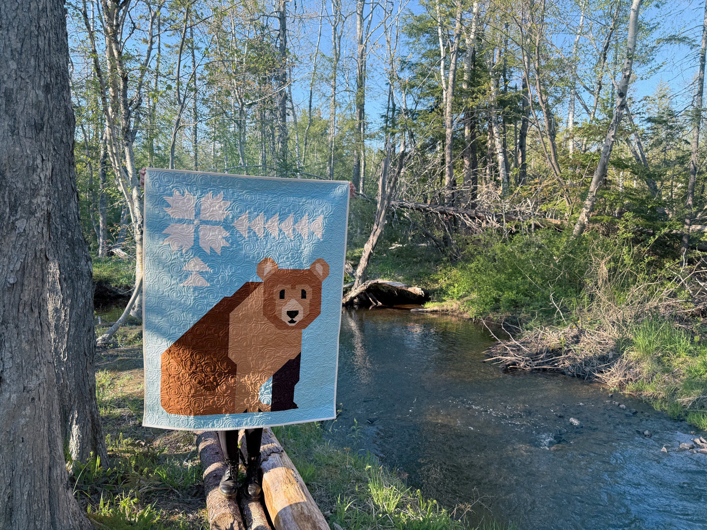 Art East Quilting Co - Bear-Wildered Pattern AEBW0325