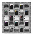 WRITING ON THE WALL - BOOK NOOK Quilt Kit