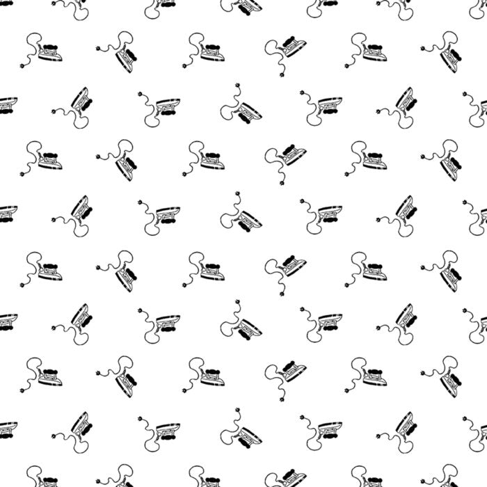 J. WECKER FRISCH - PRESS ON - Mini Irons, Black