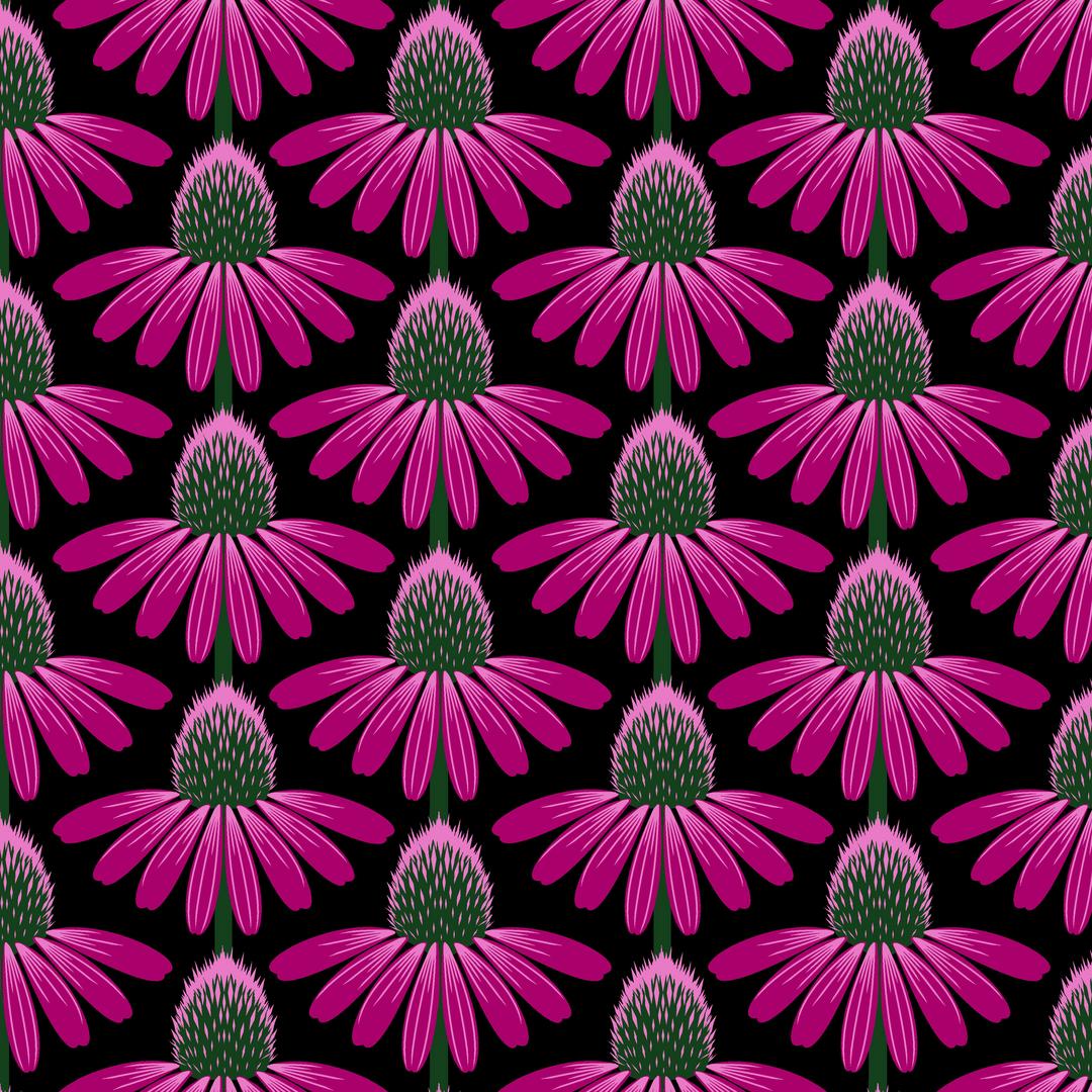 ANNA MARIA HORNER - LOVE ALWAYS, AM, COTTON LAWN - Echinacea, Ruby