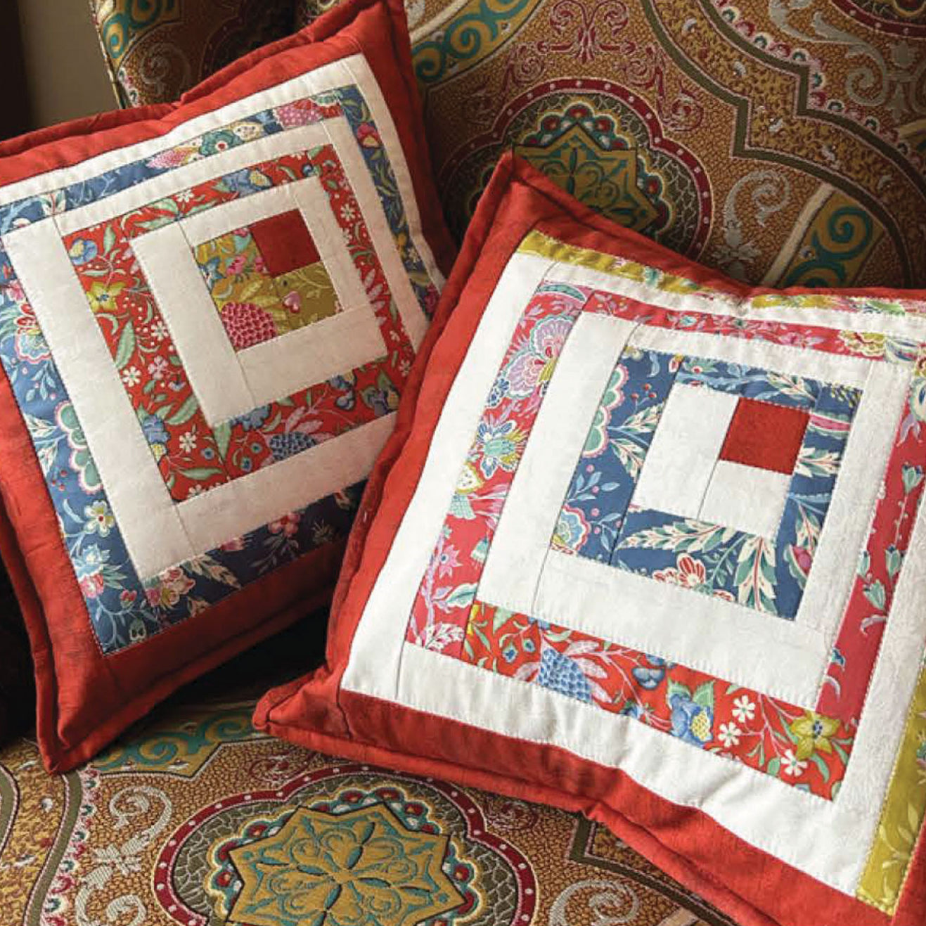 CUT LOOSE PRESS - Shadow Box Pillows Pattern