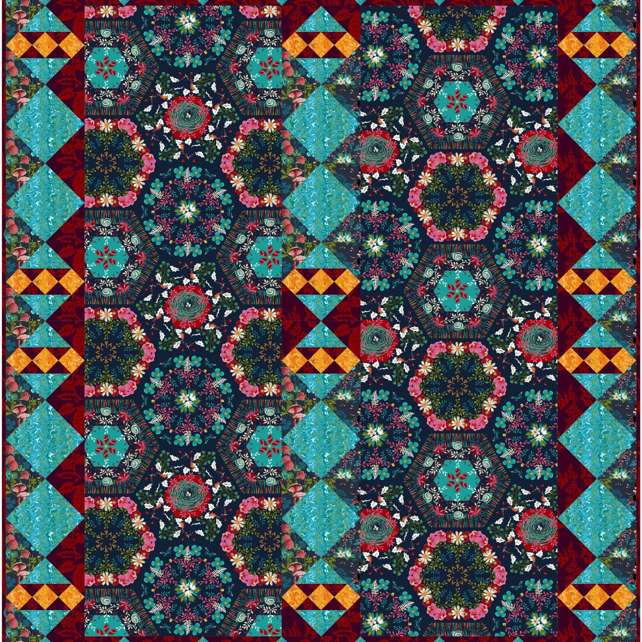 TAMARINIS - Cloisonne pattern