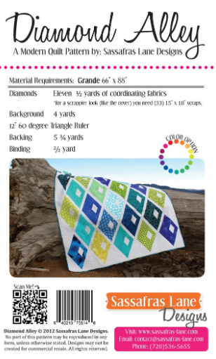 Sassafras Lane Designs - Diamond Alley Pattern SASSLN0003