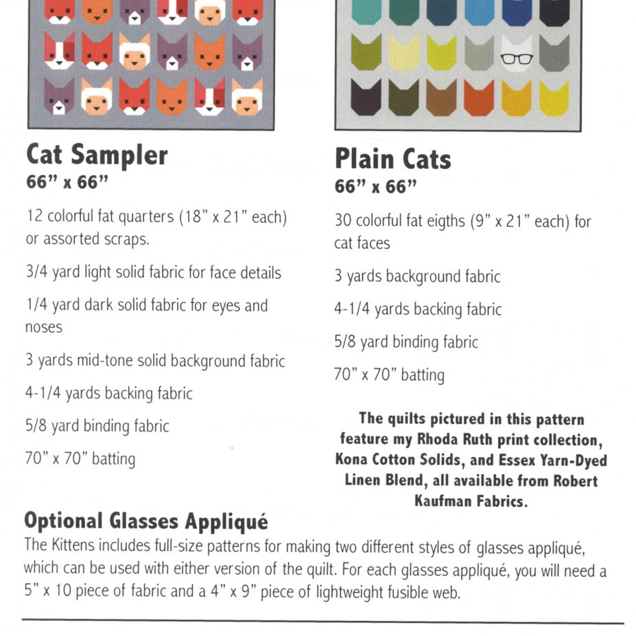 Elizabeth Hartman - The Kittens Pattern