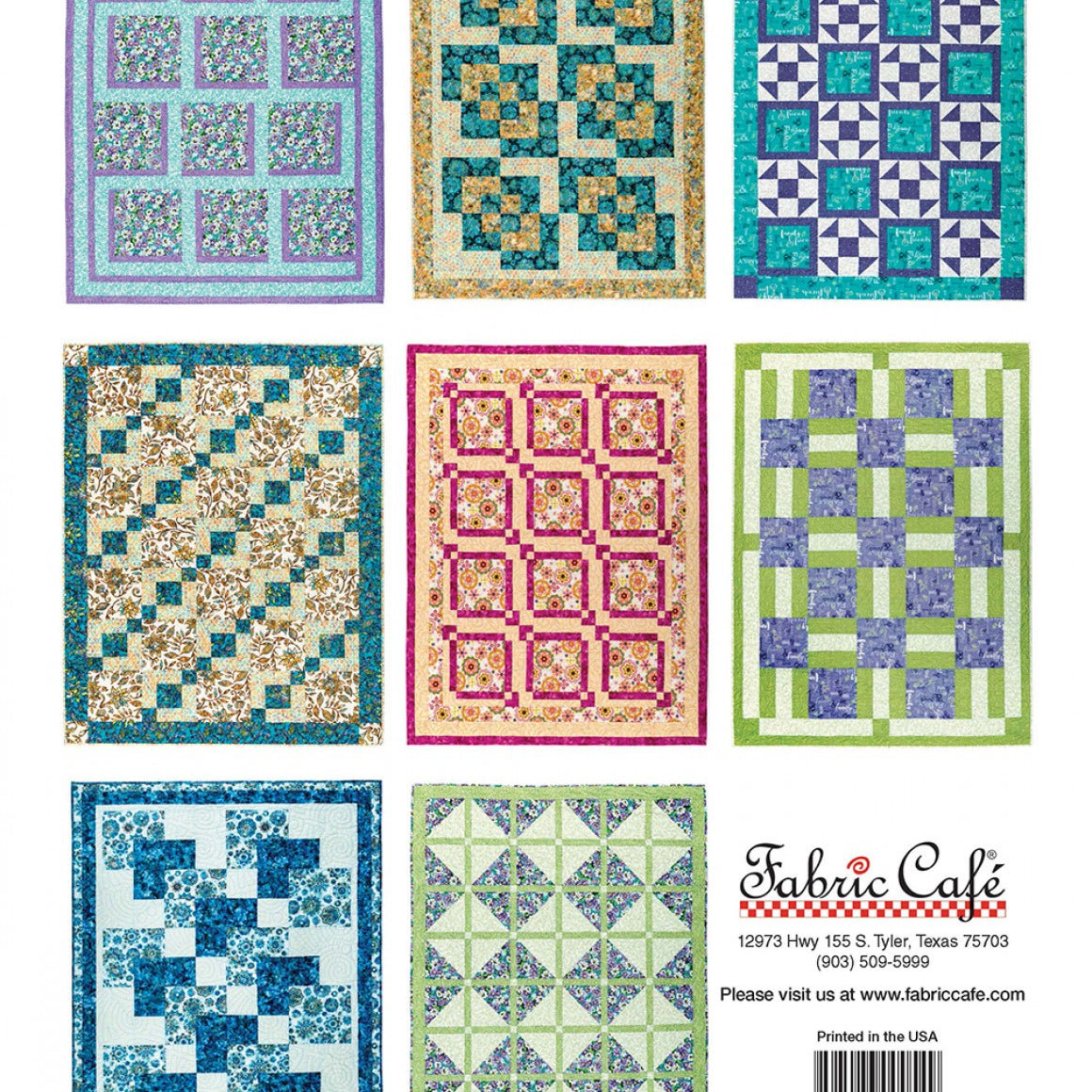 FABRIC CAFE - Pretty Darn Quick 3-Yard Quilts