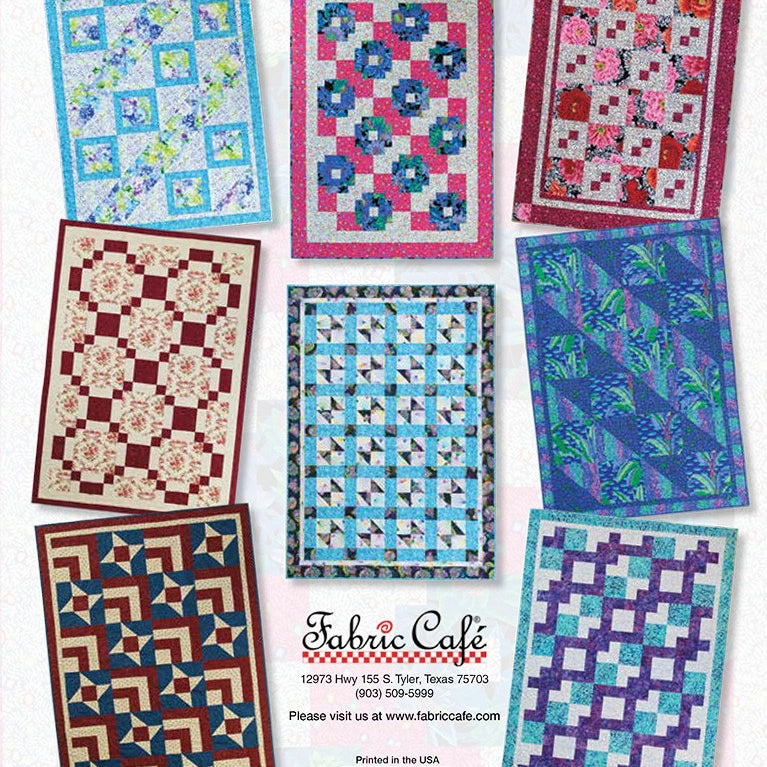 FABRIC CAFE - Quilts in a Jiffy 3-Yard Quilts