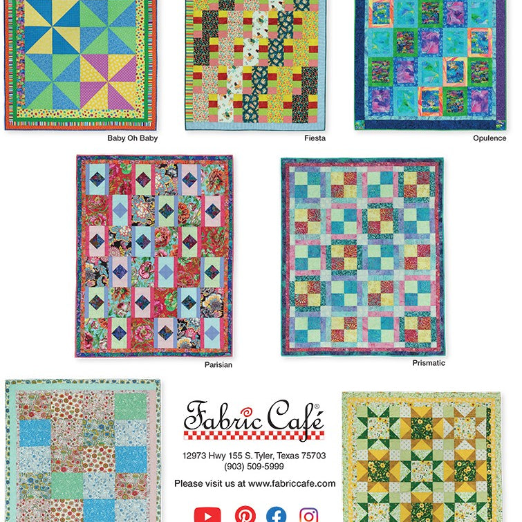 FABRIC CAFE - Fat Quarter Quilts Treats