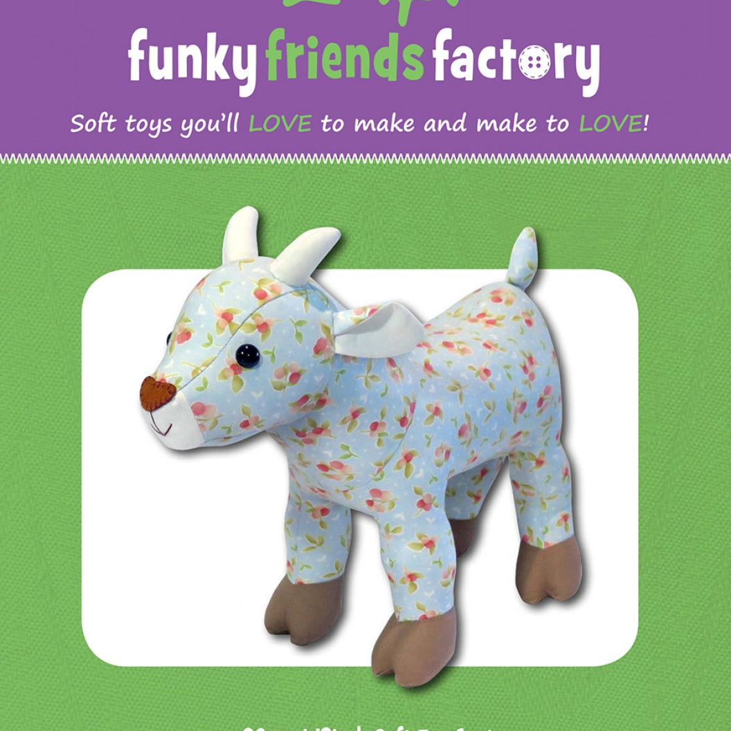 FUNKY FRIENDS FACTORY - Giddy Goat Pattern FF2670
