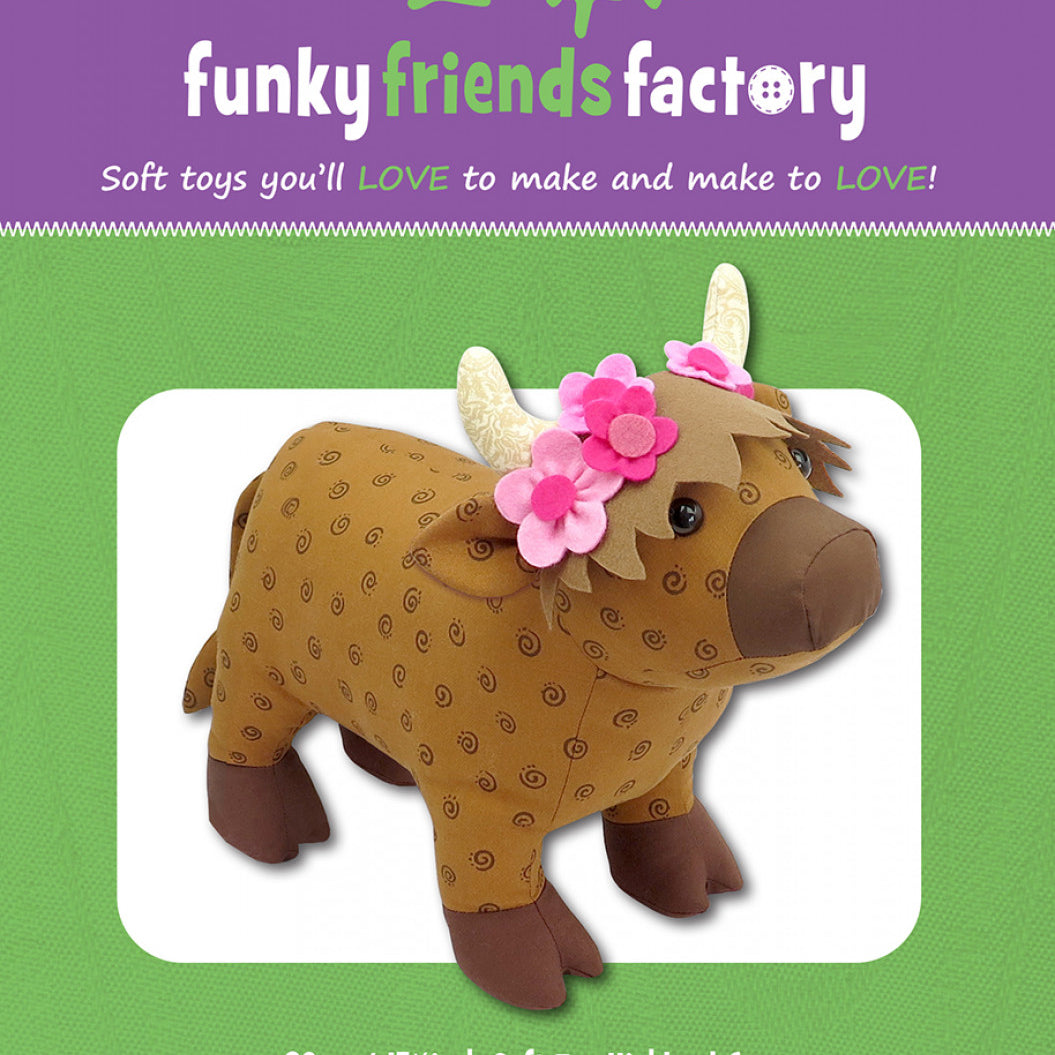 FUNKY FRIENDS FACTORY - Harmony The Highland Cow