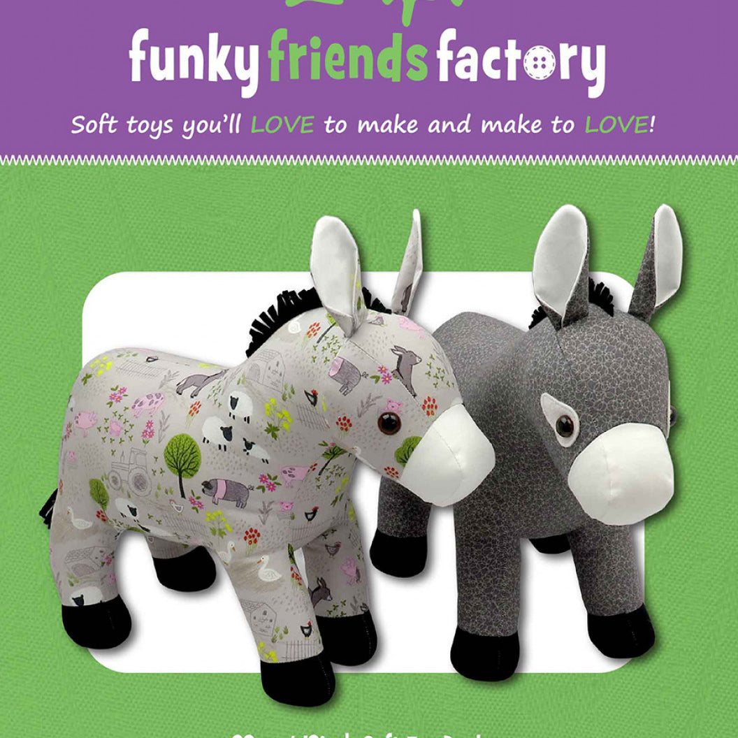 FUNKY FRIENDS FACTORY - Dynamite the Donkey Pattern