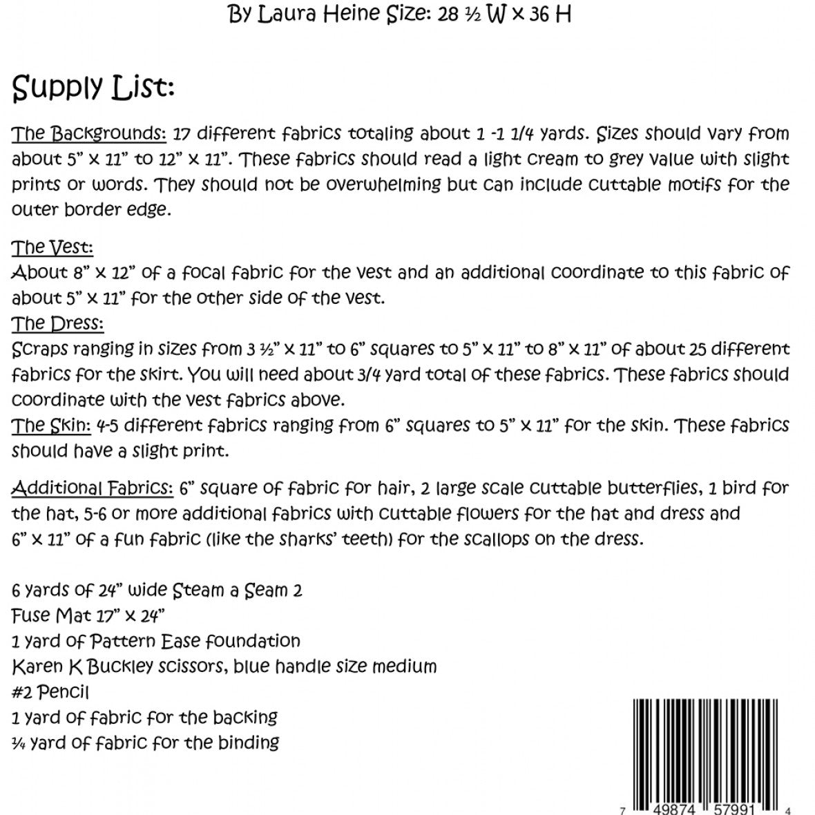 LAURA HEINE - Mia Collage Pattern