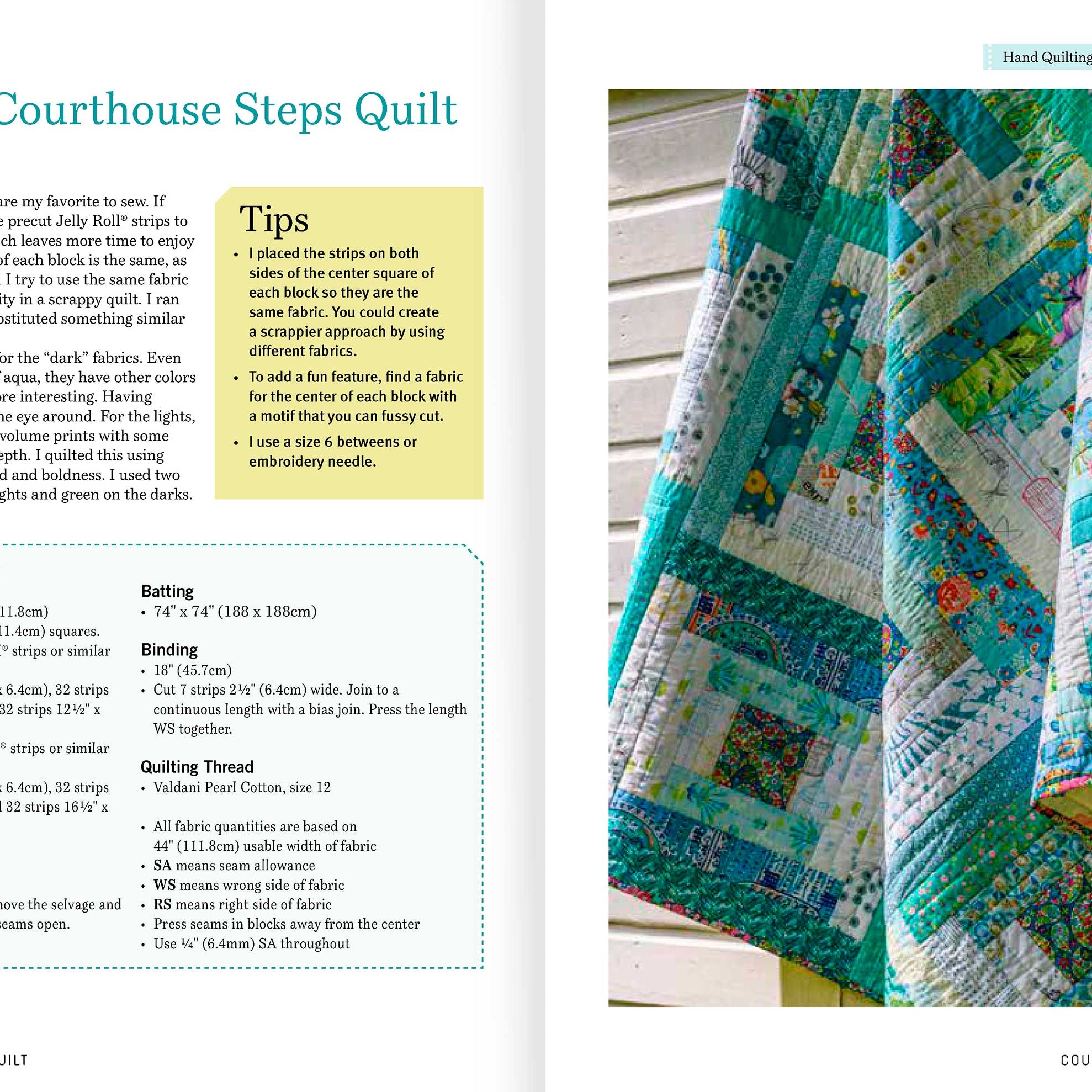 CAROLYN FORSTER - Hand Quilting Techniques for Farmhouse Style