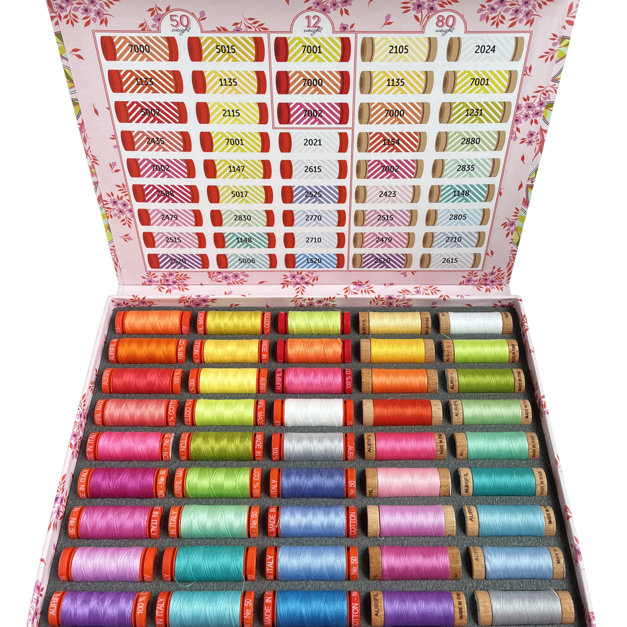 AURIFIL - TULA PINK - Full Moon Forest II Thread Collection