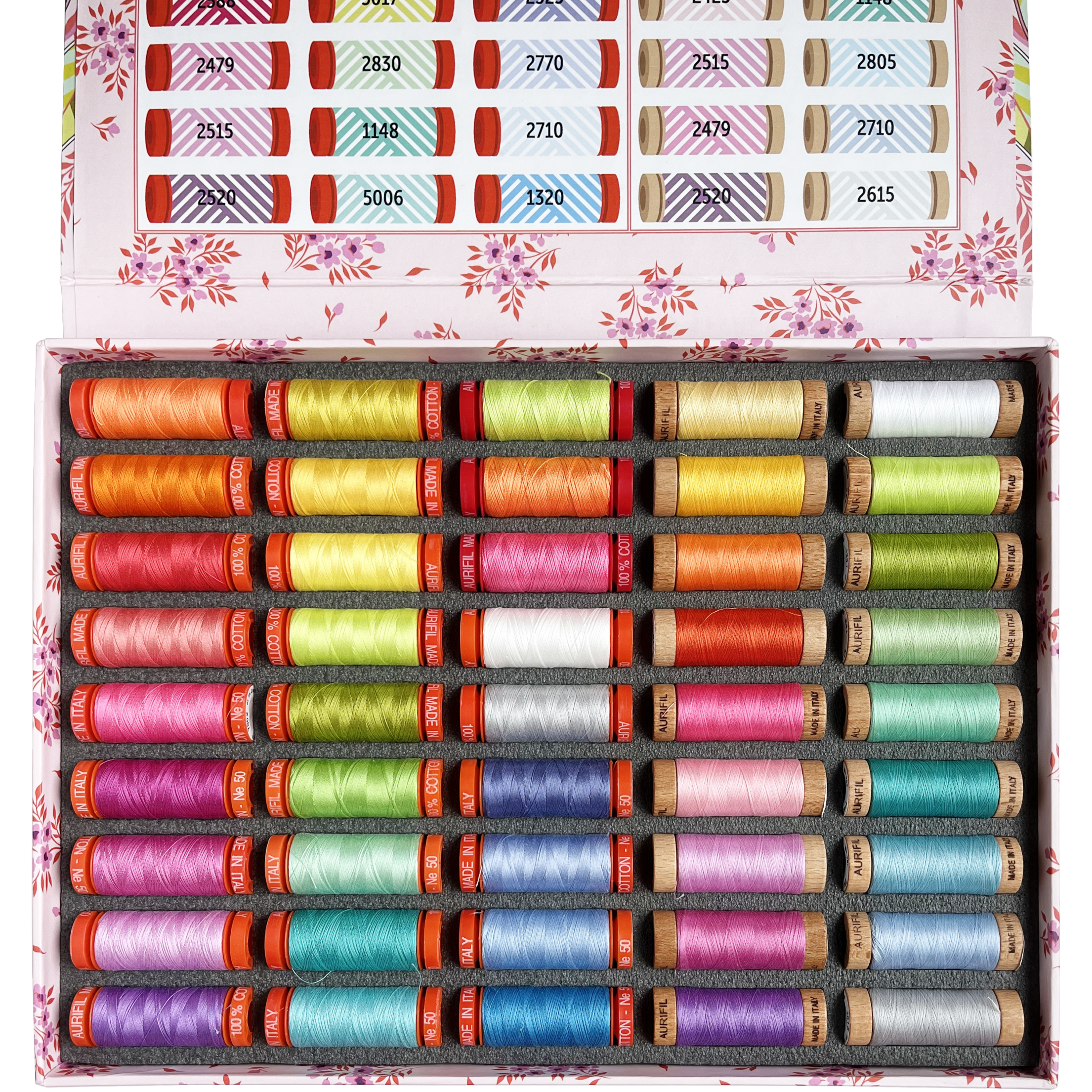 AURIFIL - TULA PINK - Full Moon Forest II Thread Collection