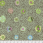 KAFFE FASSETT - KAFFE FASSETT COLLECTIVE - STASH, Guinea Flower, Green GP59.GREEN