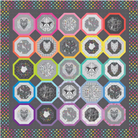 TULA PINK - Graywork - Graywork Quilt Kit - Dark