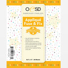 OESD - Applique Fuse and Fix 8.5" x 11" sheets HBA20-10