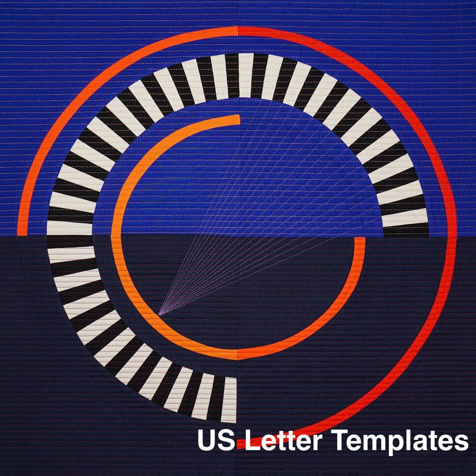 COTTON & BOURBON - Indigo Radial Pattern