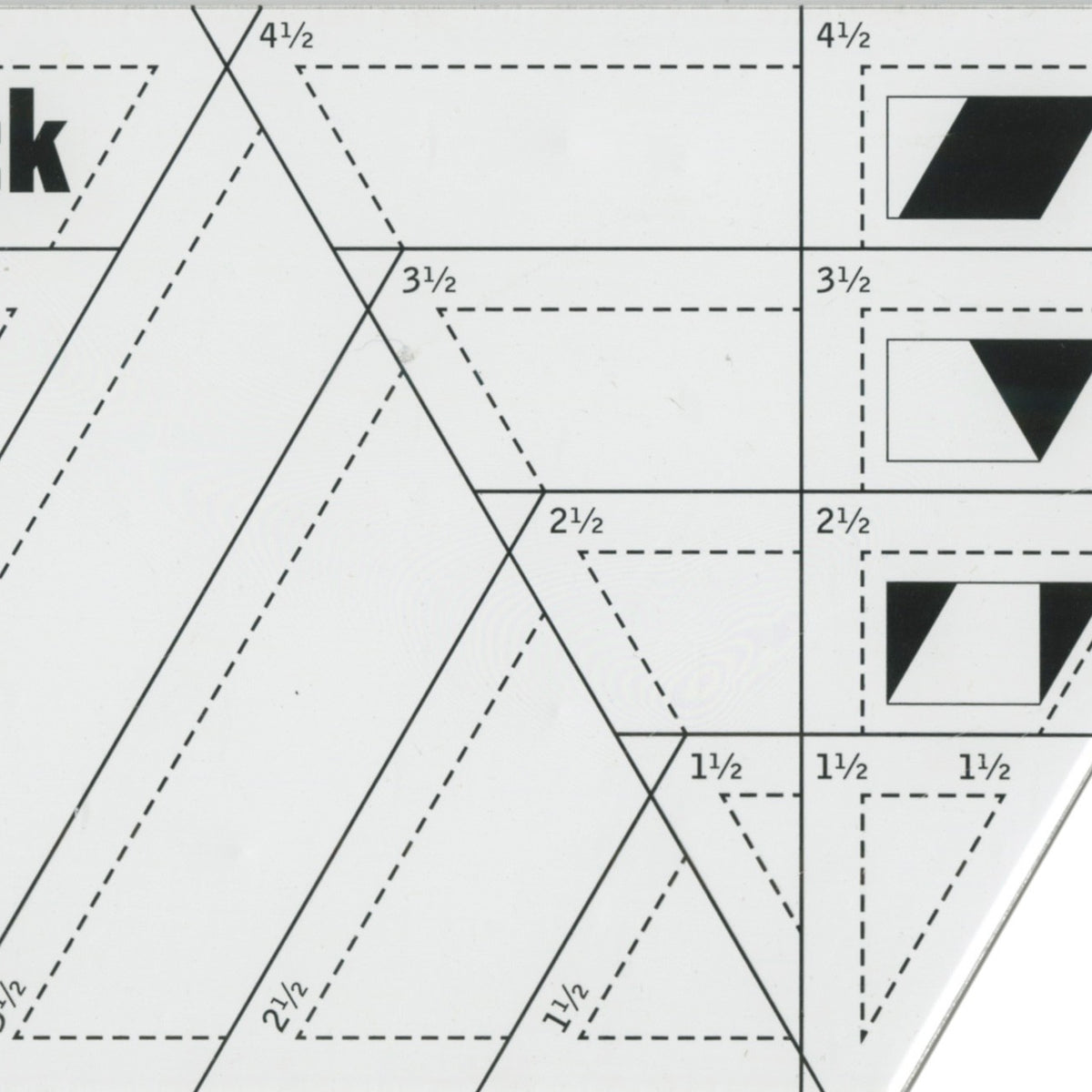 JAYBIRD QUILTS - Sidekick Ruler