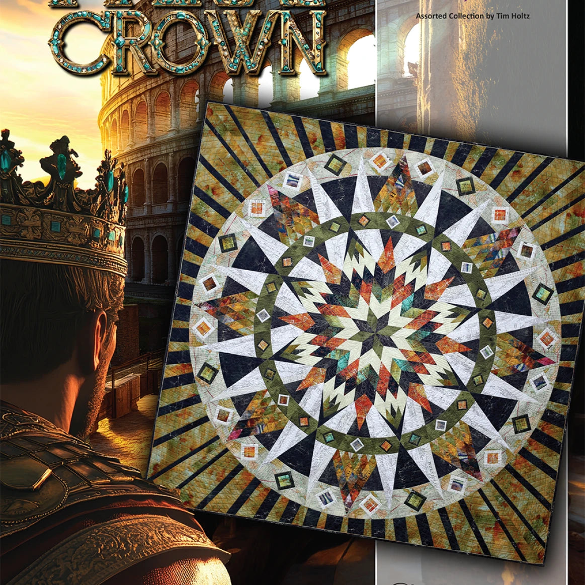 QUILTWORX.COM - Imperial Crown Pattern JNQ00222P15