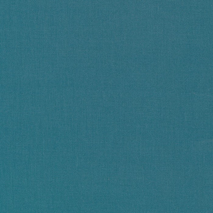 Robert Kaufman - KONA Solids - TEAL BLUE
