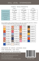 KITCHEN TABLE QUILTING - The Elena Quilt Pattern KTQ153