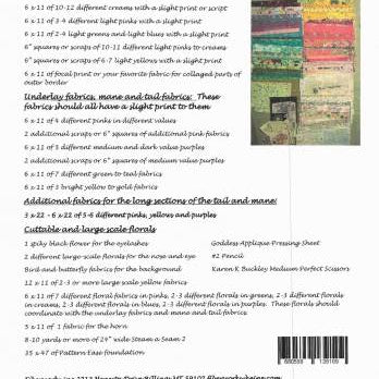 LAURA HEINE - Nola - A Unicorn Collage Pattern