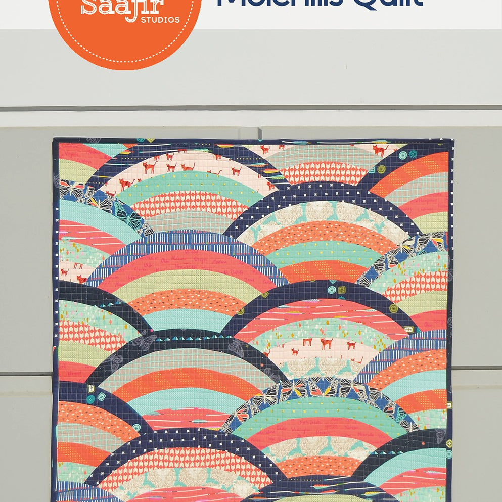 LATIFAH SAAFIR STUDIOS - Molehills Quilt pattern