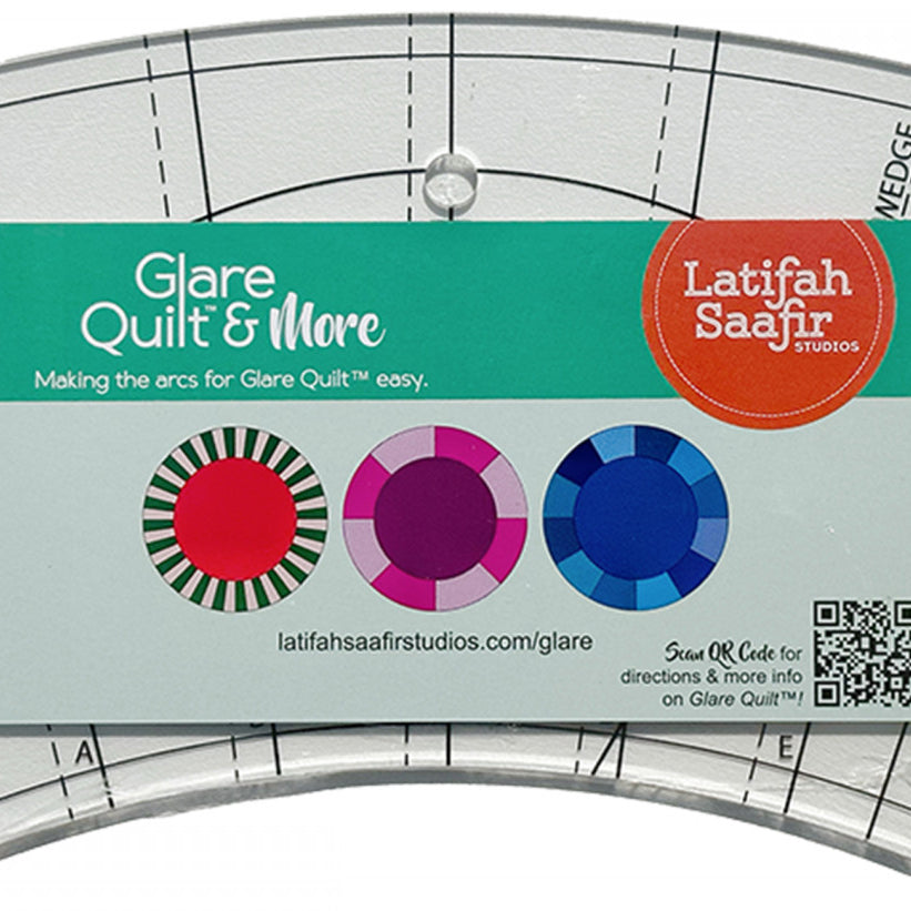 LATIFAH SAAFIR - Glare Quilt & More™ Template