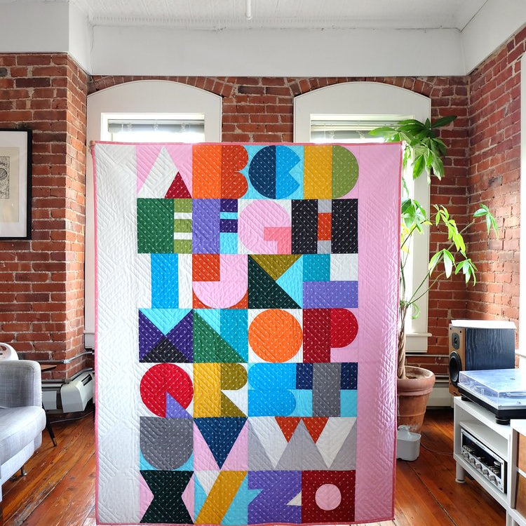 BOUND CO. - Letra Quilt Pattern P03937 BCQ009