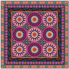 ANNA MARIA PARRY - Perennial Borders - Hello Beautiful Quilt Kit   Lush Throw