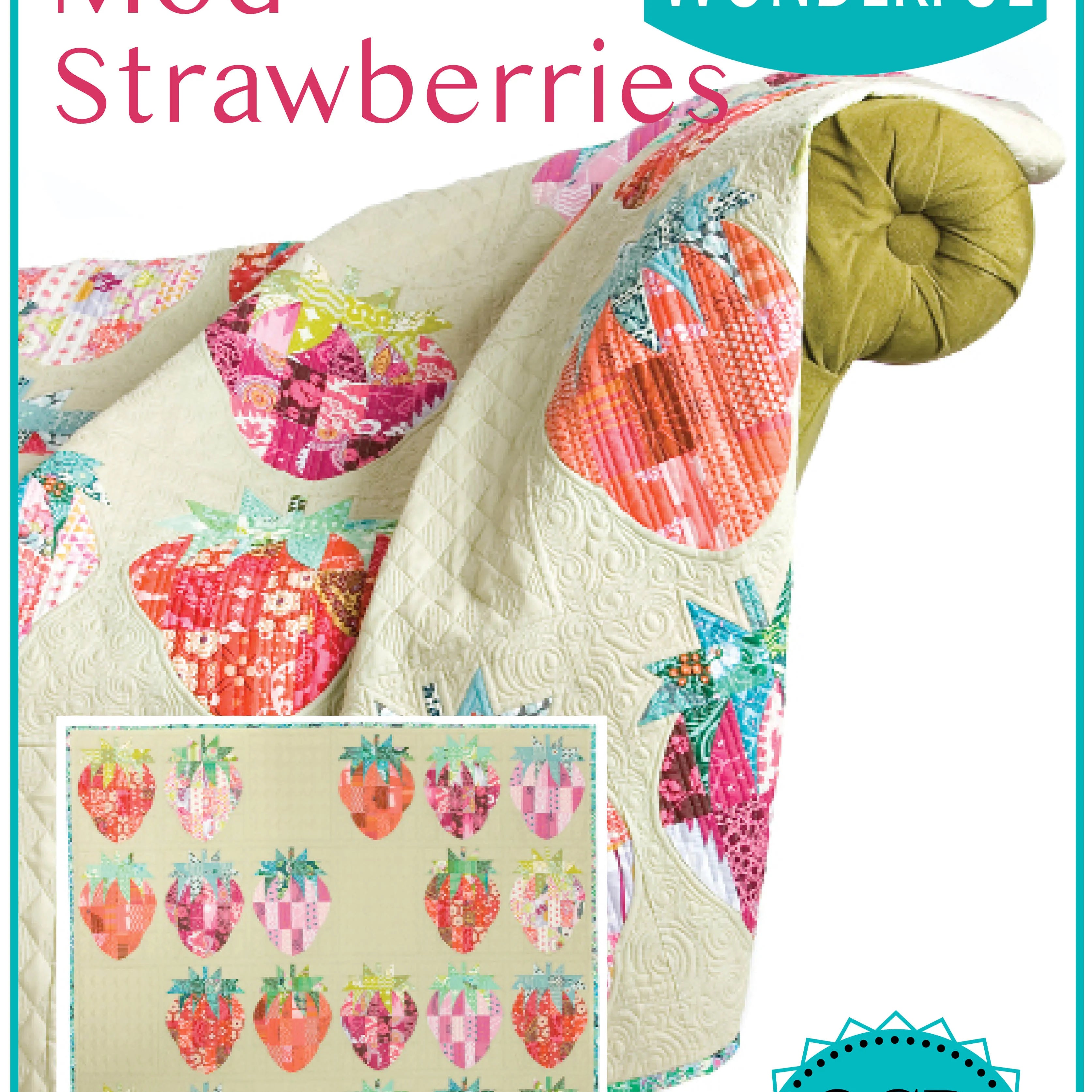 SEW KIND OF WONDERFUL - Mod Strawberries Pattern