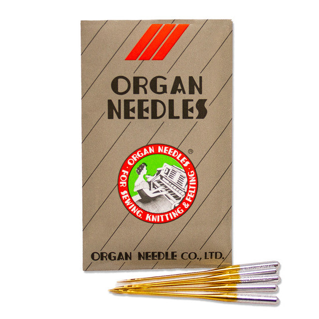 ORGAN NEEDLE COMPANY - Embroidery Needles Titanium Ballpoint #90/14