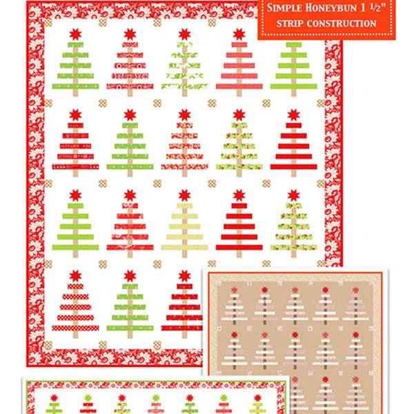 FIG TREE QUILTS - Yuletide Spruce Pattern
