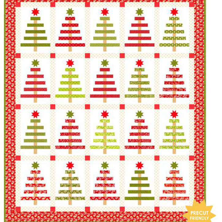 FIG TREE QUILTS - Yuletide Spruce Pattern