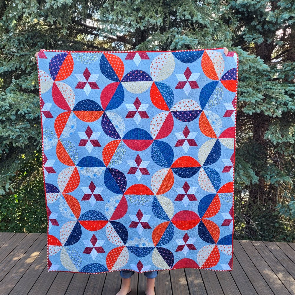 CRINKLY QUILTS - Helix Nebula Quilt Pattern
