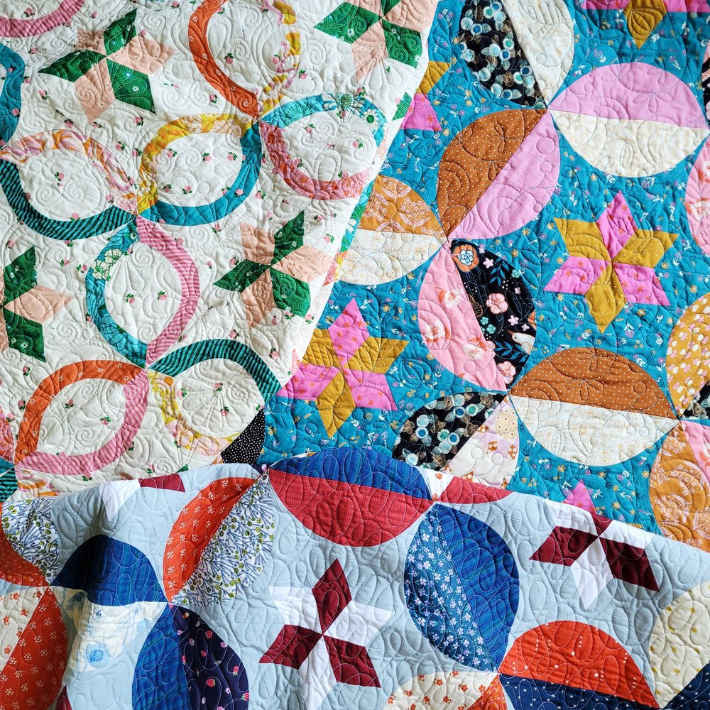 CRINKLY QUILTS - Helix Nebula Quilt Pattern