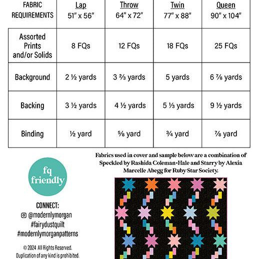 MODERNLY MORGAN - Fairy Dust Pattern