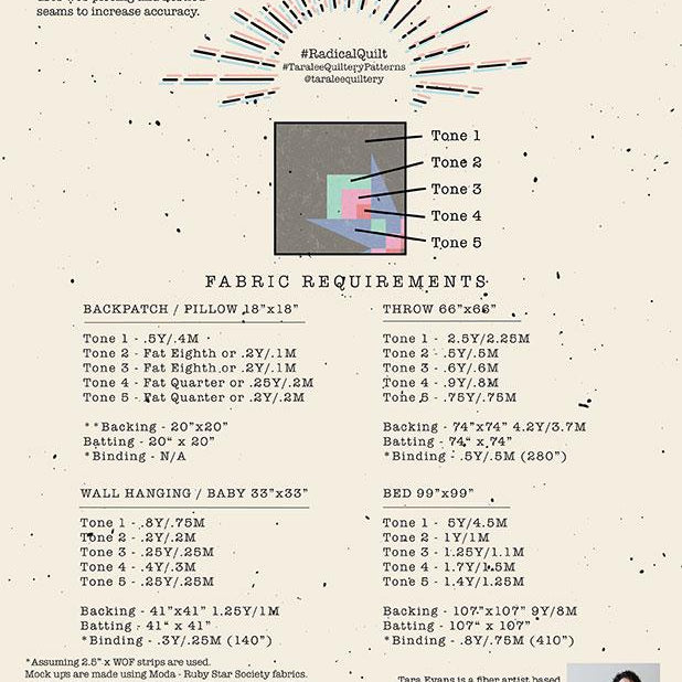 TARALEE QUILTERY - Radical Pattern