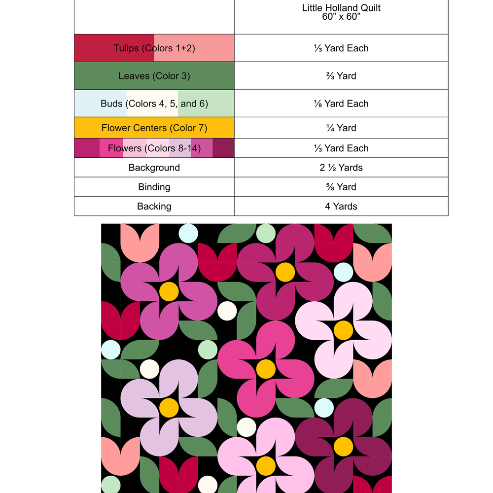 CRINKLY QUILTS - Little Holland Quilt Pattern