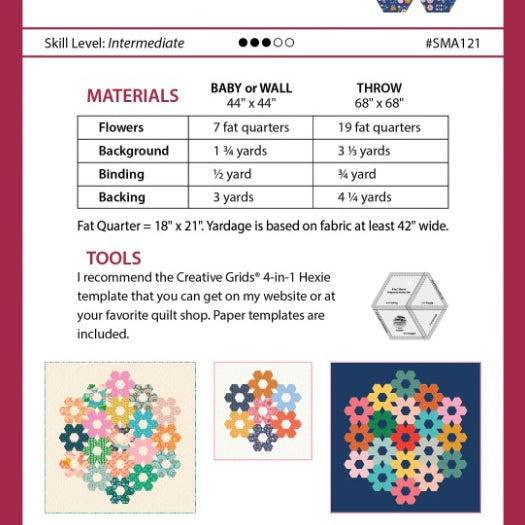 SEW MARIANA - Hexie Bunch Pattern