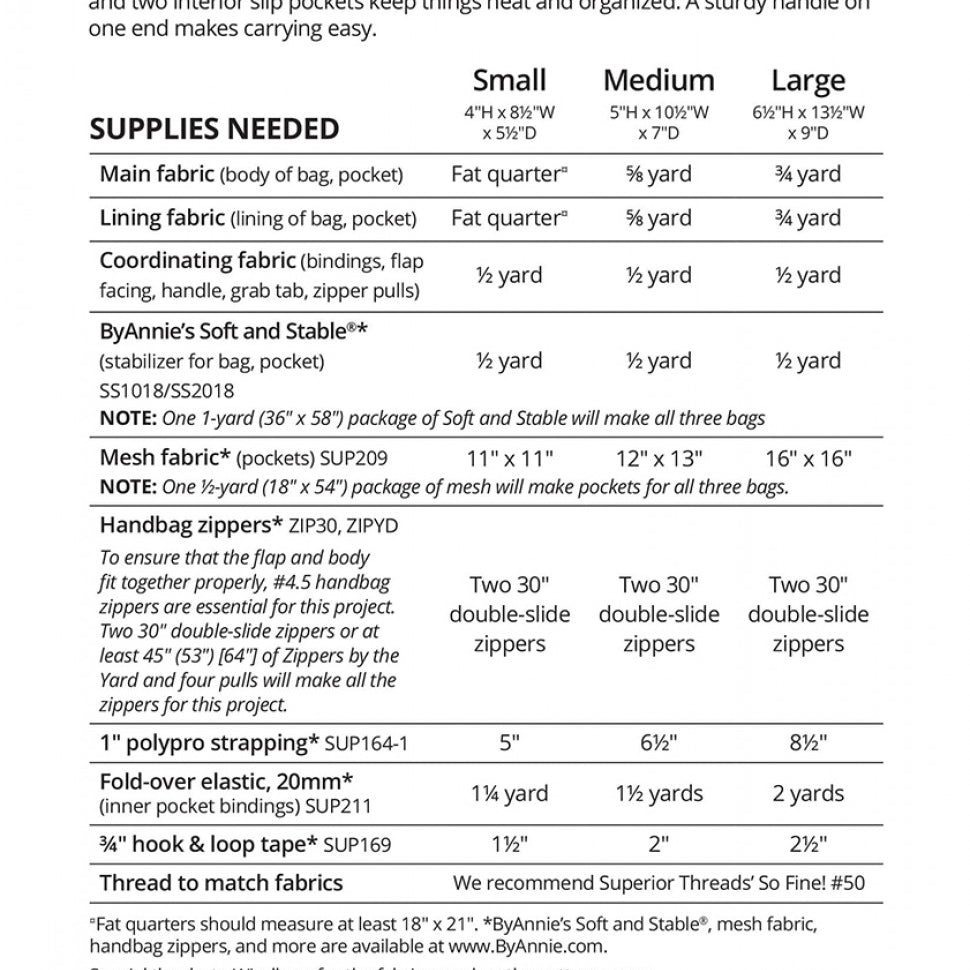 BYANNIE - Double Zip Gear Bag 2.0