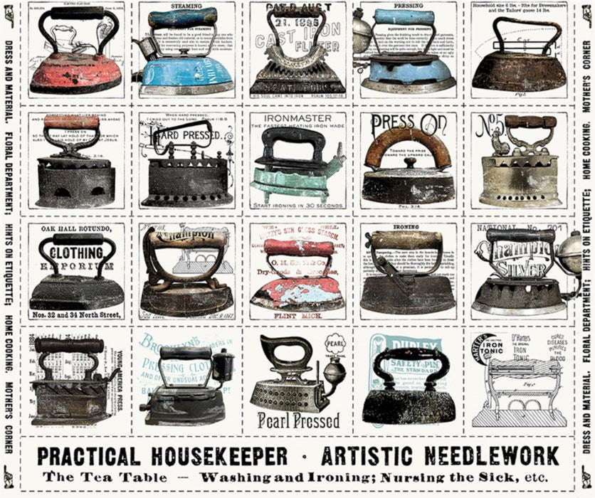 J. WECKER FRISCH - PRESS ON - Iron Patch Panel