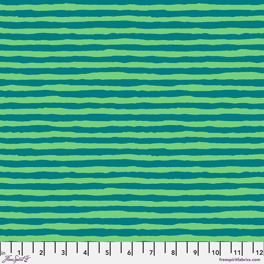 Brandon Mably - KFC February 2024 - Comb Stripe, Teal