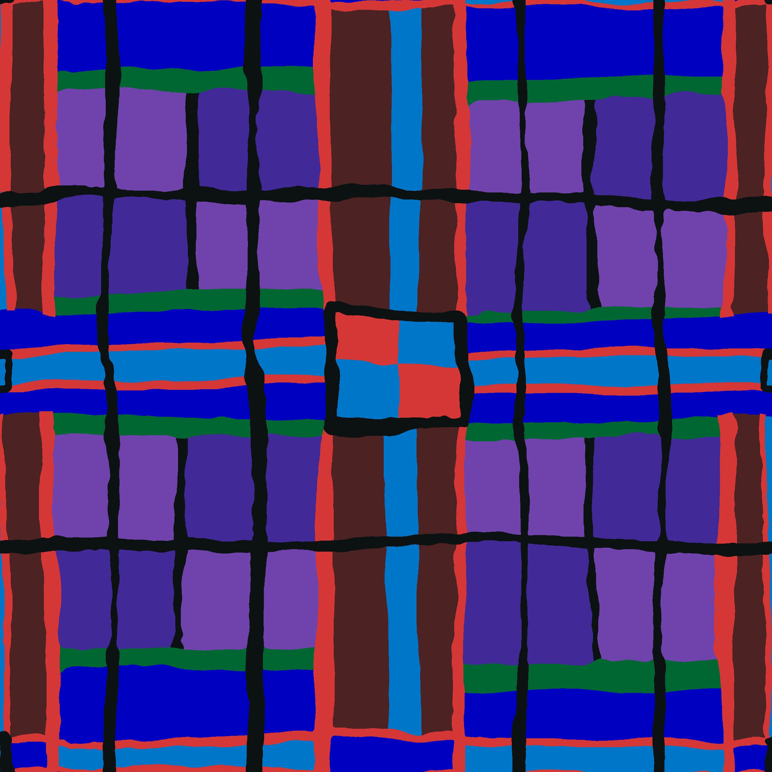 Brandon Mably - KFC February 2024 - Checkmate, Blue